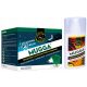  Mugga Deet spray per zanzare e zecche 50% 75 ml + Mugga repellente per zanzare liquido 0,06 kg 35 ml