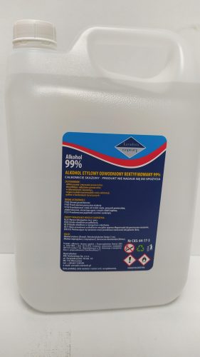 Disinfettante chimico puro Etanolo contaminato 5l