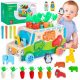  Selezionatore di blocchi Montessori Catch the Worm car Puzzle di CAROTE E VERMI