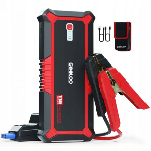  Jump Starter Powerbank BOOSTER GOOLOO GP3000 3000A POTENTE VELOCE