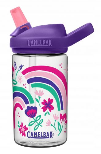  Borraccia Camelbak Eddy+ Kids con cannuccia da 400 ml, multicolore