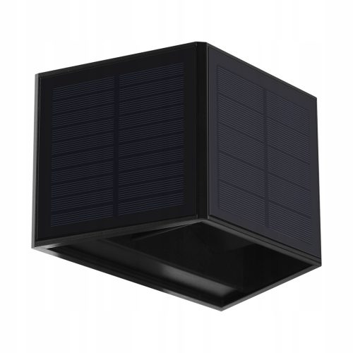  Lampada solare SuperLED, nera, 9,8 cm, 1 pz.