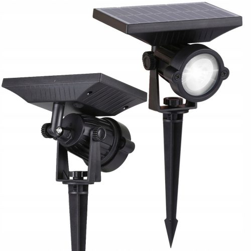  Lampada solare SuperLED, nera, 30 cm, 1 pz.