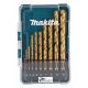  Set di punte per metallo Makita D-72849 HSS-TiN