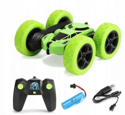  ACROBAT CAR TWISTER AUTO RC 4x4 TELECOMANDO 360° 2x BATTERIE GRATUITE