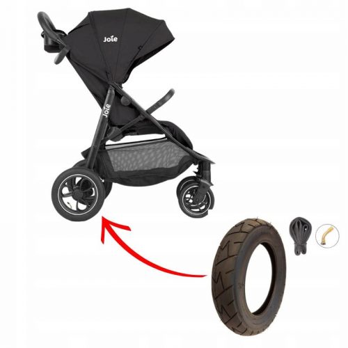  PNEUMATICO e camera d'aria GW per passeggino Joie Litetrax Air 10x1.75x2 (47-152)