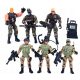  FIGURINE DI SOLDATO BASE MILITARE ESERCITO