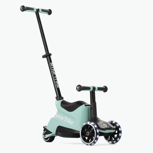  Monopattino SmarTrike - Monopattino 4in1 Xtend + Cavalcabile Verde morbido