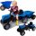  Trattore per bambini MalPlay Nero, Blu