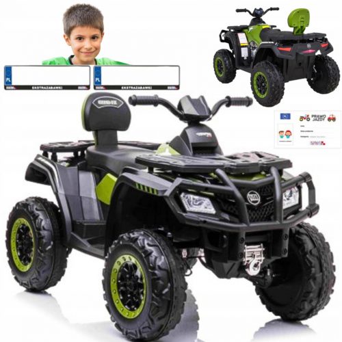  Quad a batteria XT-SPEED 4x4 Verde