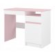  SCRIVANIA PER BAMBINO per un bambino N40 BABY BOO BIANCO LISCIO + ROSA