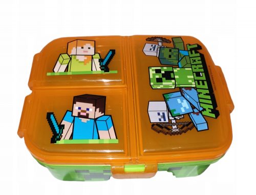  PORTA PRANZO MINECRAFT XL CON SCOMPARTI