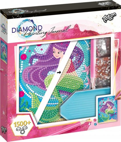  Totum Diary Diamond quaderno ricamo diamante mosaico per bambini Sirena