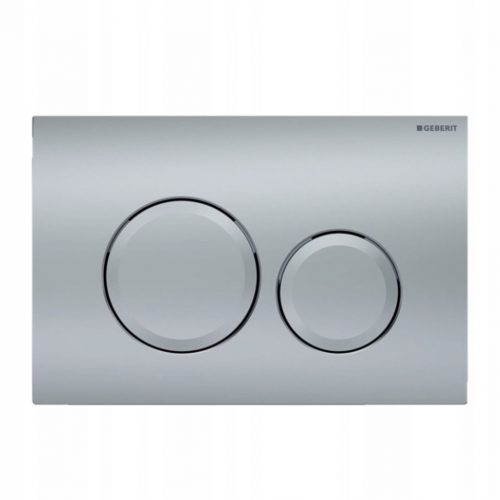  Pulsante scarico WC Geberit Delta 20 argento