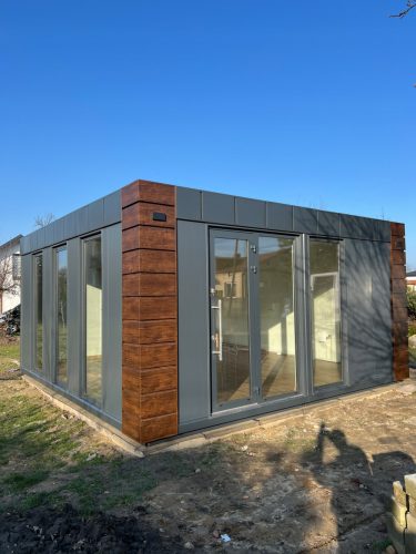 Padiglione residenziale per ufficio container di servizio 6x6 casa modulare tinyhouse