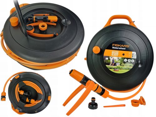  Fiskars 1020436 tubo con avvolgitore 15 m