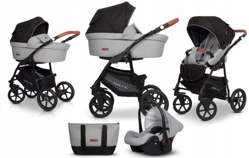  Passeggino RIKO Basic Plus Grey Fox 3in1