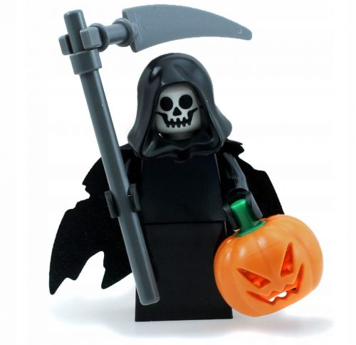  LEGO Morte del Tristo Mietitore falce zucca Tristo Mietitore + Jack O' Lantern Halloween