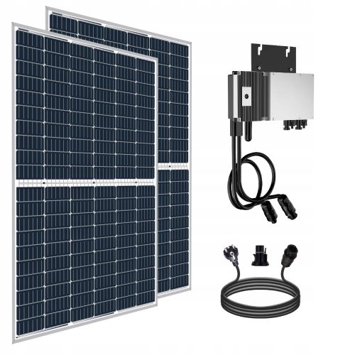 Set fotovoltaico completo per balcone 720W con inverter WIFI NEP-600