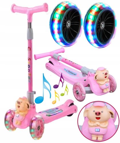  SCOOTER A TRE RUOTE EQUILIBRIO CON MUSICA PER BAMBINI