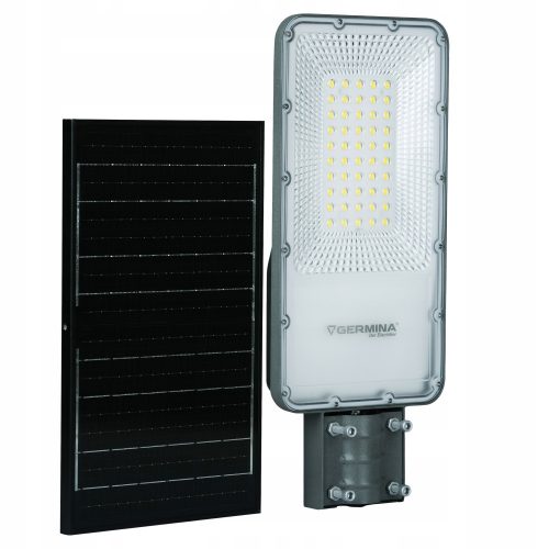  Lampione stradale GERMINA 100 W 1000 lm ad energia solare