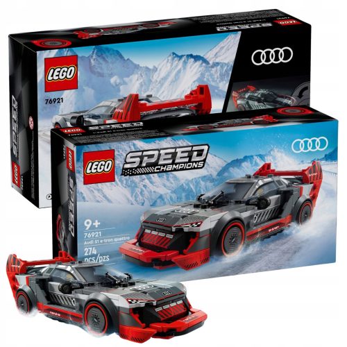  LEGO Speed Champions 76921 Audi S1 E-tron Quattro + SCHEDA PRODOTTO (PER OGNI PRODOTTO ACQUISTATO)