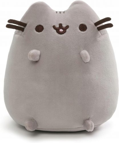  PUSHEEN MASCOTTE COCCOLE PUSHIN MORBIDO GRIGIO FLUFFY XL