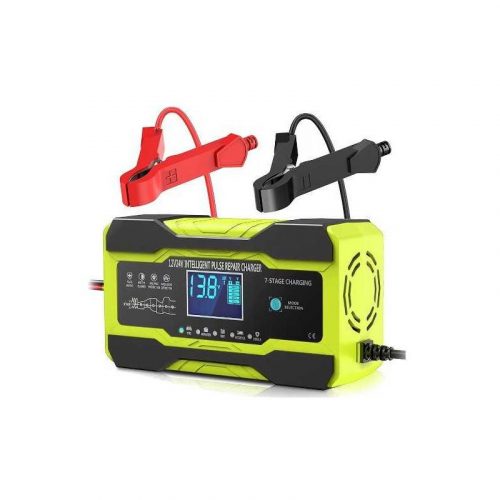  RADDRIZZATORE AUTOMATICO BATTERIA FUNZIONE RIPARAZIONE LCD 12/24V 5A/10A