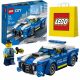  LEGO City 60312 Auto della Polizia + Borsa di carta LEGO