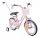  Bicicletta Sun Baby Heart 14" Bianca, Rosa