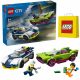  LEGO City 60415 Inseguimento nell'auto della polizia con la muscle car + sacchetto di carta LEGO