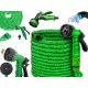  TUBO DA GIARDINO FORTE ED EFFICIENTE 30M ESTENSIBILE + CONNETTORI + ACCESSORI PER PISTOLA