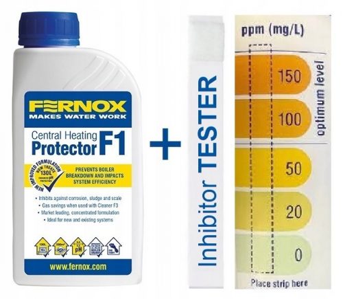  Inibitore di corrosione Fernox F1 + Tester TEST 500ml