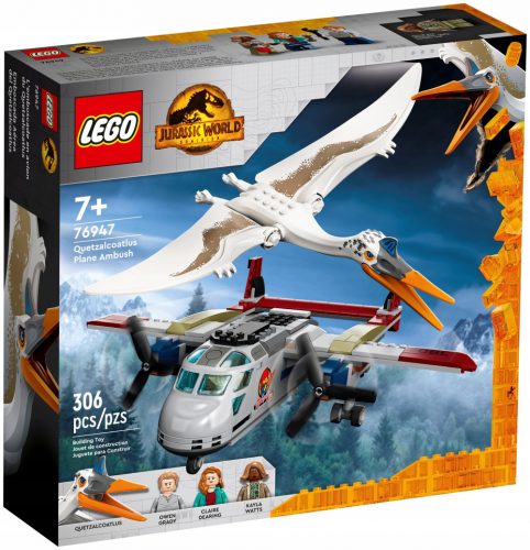  LEGO Jurassic World 76947 Kecalkoatl: Imboscata con l'aereo