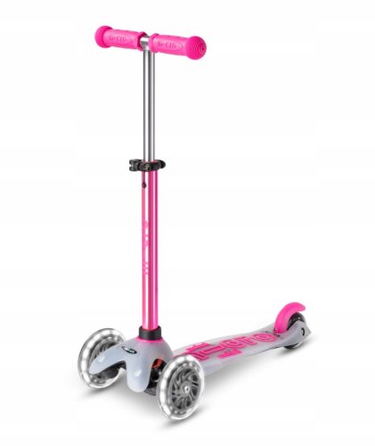  MINI SCOOTER MICRO DELUXE FLUX NEOCROMO LED ROSA MMD363