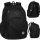  Zaino scolastico multiscomparto CoolPack, nero, 30 l