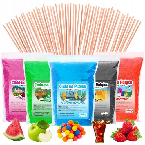  Dispositivo per zucchero filato Miracles on a Stick Gomma da masticare Zucchero filato 500g Doypack S blu 1 W + 104 altri prodotti