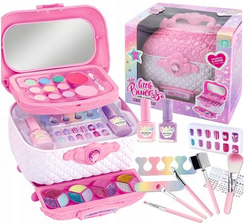  SCATOLA TRUCCO SET DI PENNELLI COSMETICI PER RAGAZZE REGALO