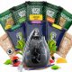  Starter kit Yerba Mate Zucca Bombilla 10x50g