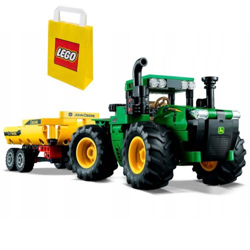  LEGO Technic Trattore 4WD John Deere 9620R 42136 + Busta di carta VP LEGO 6315792 Medio