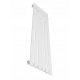  Termoarredo con appendini BELLO HOOK 100x45 BIANCO LUCIDO