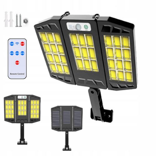  Lampione stradale 300 W 6200 lm ad energia solare