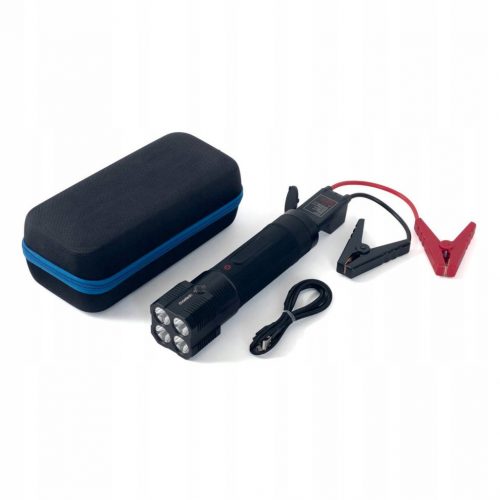  Avviatore Choetech con power bank 8000mAh - Torcia LED nera (TC0016)