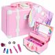  SET TRUCCO REGALO DI COMPLEANNO COSMETICI *SICURI* 3-12 ANNI grande