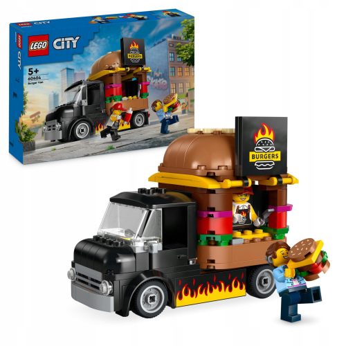  LEGO City 60404 Furgone degli hamburger