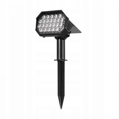  Lampada solare incorporata Eco Power Energy, nera, 27,9 cm, 1 pz.