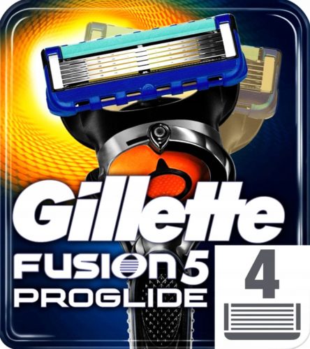  Gillette Fusion Proglide Power 4 pezzi di ricarica per coltelli del Regno Unito