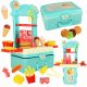  Cucina per bambini in una valigia per fast food hamburger patatine fritte