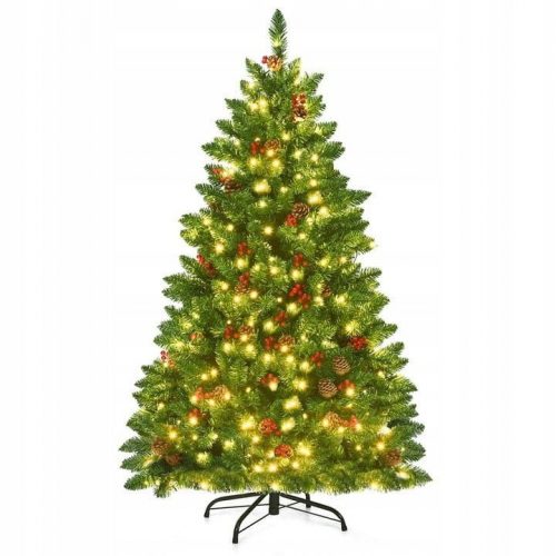  Albero di Natale artificiale Costway 121 - 150 cm