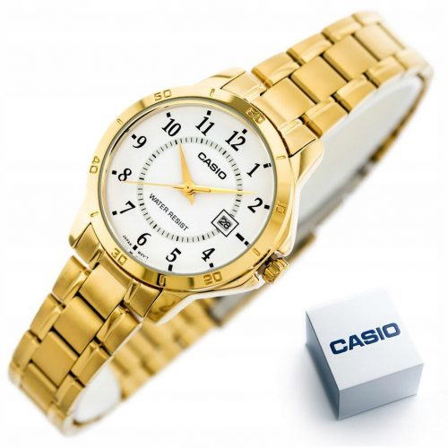  CASIO LTP-V004G-9BUDF OROLOGIO DA DONNA (zd568c) + SCATOLA